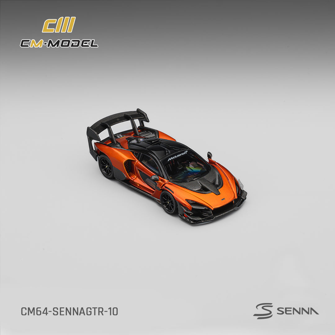 [Preorder] CM Model 1:64 Mclaren SennaGTR Volcano orange CM64-SennaGTR-10