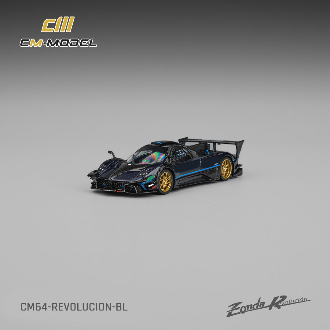 [Preorder] CM Model 1:64 Pagani Zonda Revlucion Metallic blue CM64-Revolucion-BL