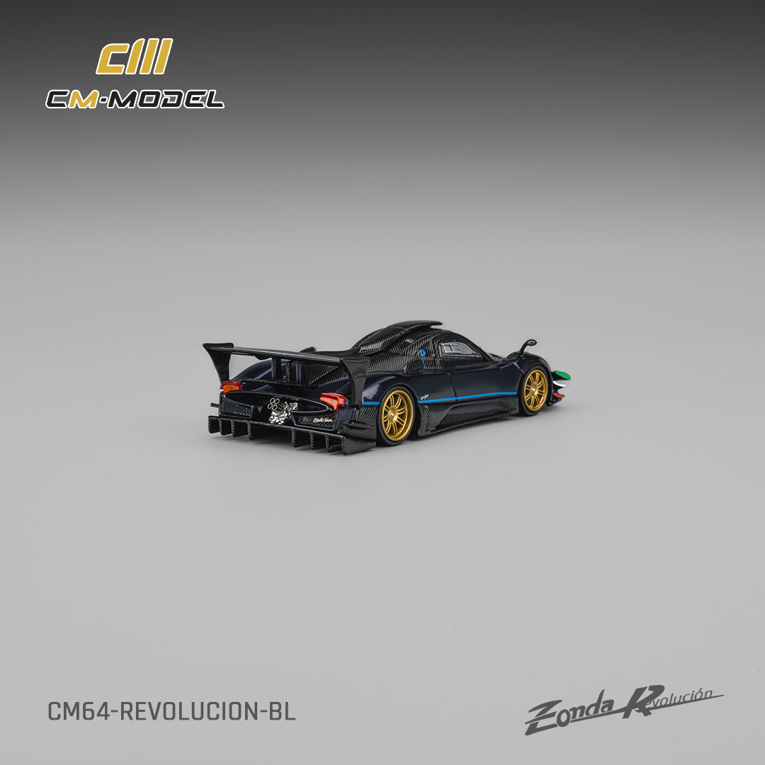 [Preorder] CM Model 1:64 Pagani Zonda Revlucion Metallic blue CM64-Revolucion-BL