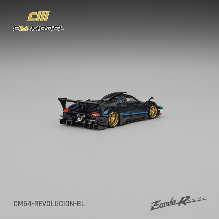 [Preorder] CM Model 1:64 Pagani Zonda Revlucion Metallic blue CM64-Revolucion-BL