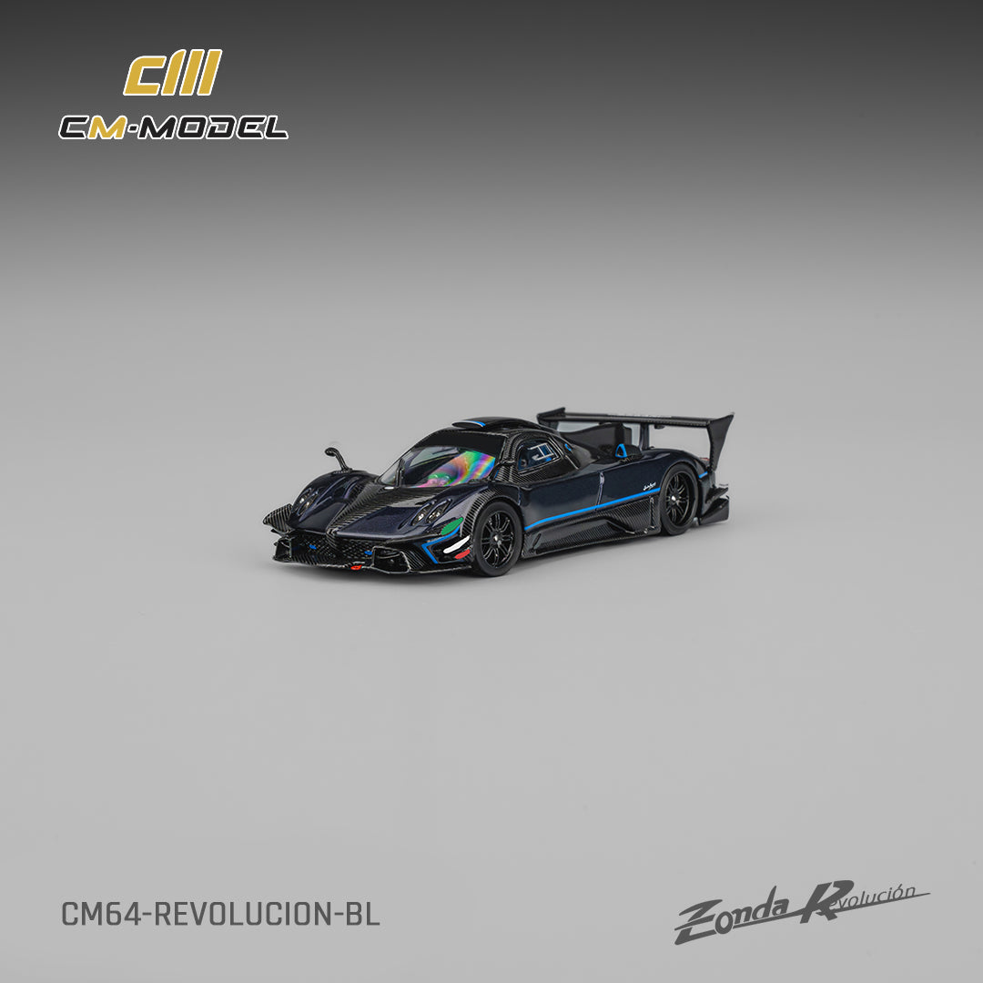 [Preorder] CM Model 1:64 Pagani Zonda Revlucion Metallic blue CM64-Revolucion-BL