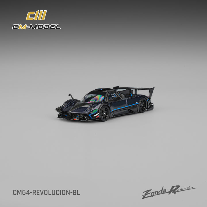 [Preorder] CM Model 1:64 Pagani Zonda Revlucion Metallic blue CM64-Revolucion-BL