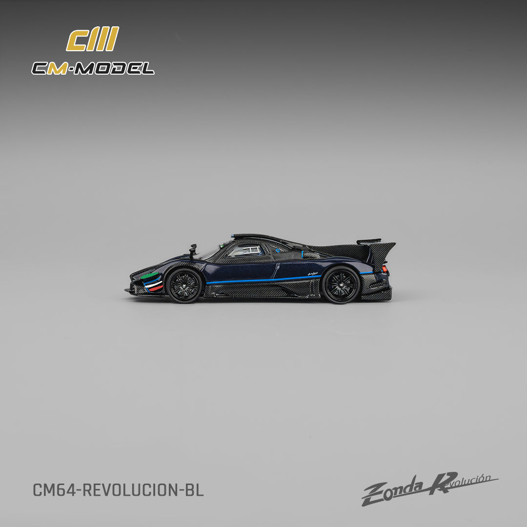 [Preorder] CM Model 1:64 Pagani Zonda Revlucion Metallic blue CM64-Revolucion-BL