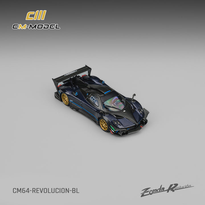 [Preorder] CM Model 1:64 Pagani Zonda Revlucion Metallic blue CM64-Revolucion-BL