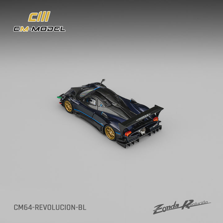 [Preorder] CM Model 1:64 Pagani Zonda Revlucion Metallic blue CM64-Revolucion-BL