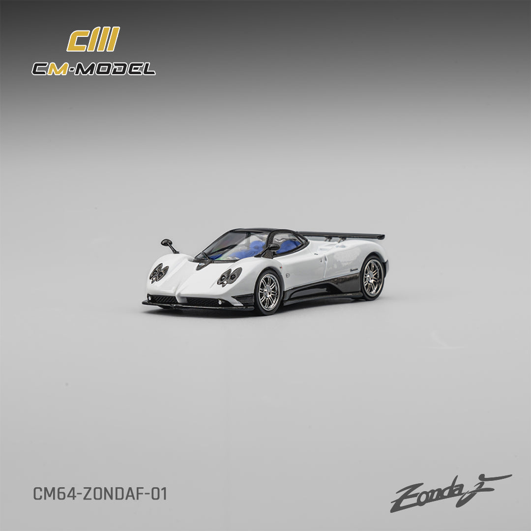 [Preorder] CM Model 1:64 Pagani ZondaF Pearl white CM64-ZondaF-01