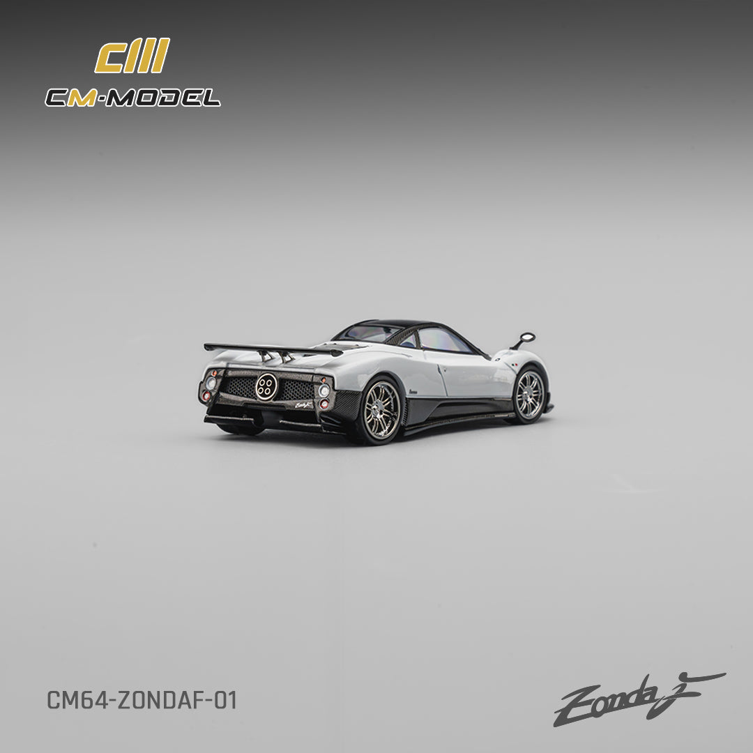 Preorder] CM Model 1:64 Pagani ZondaF Pearl white CM64-ZondaF-01