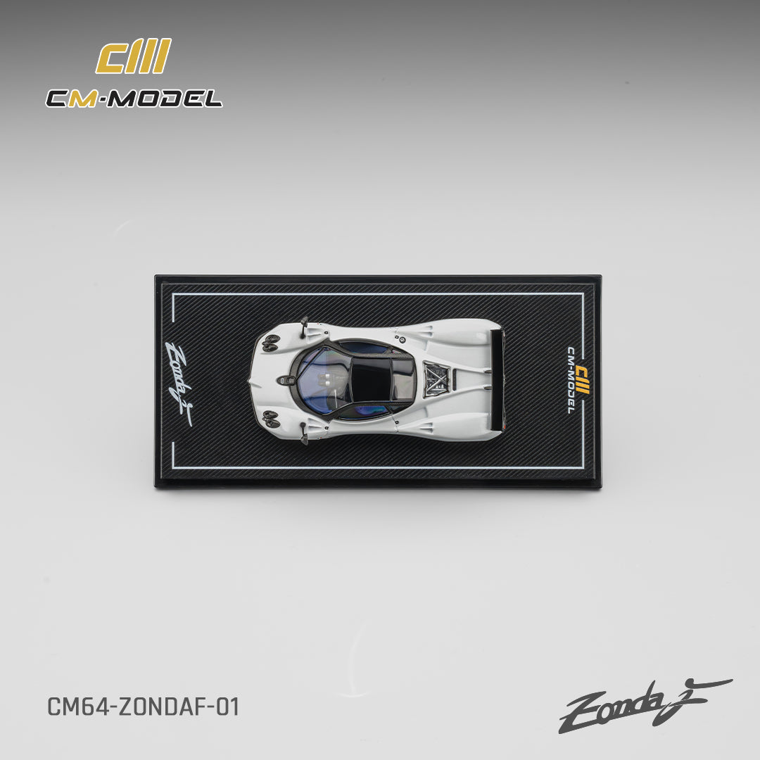[Preorder] CM Model 1:64 Pagani ZondaF Pearl white CM64-ZondaF-01