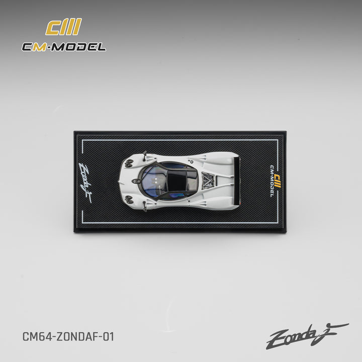 [Preorder] CM Model 1:64 Pagani ZondaF Pearl white CM64-ZondaF-01