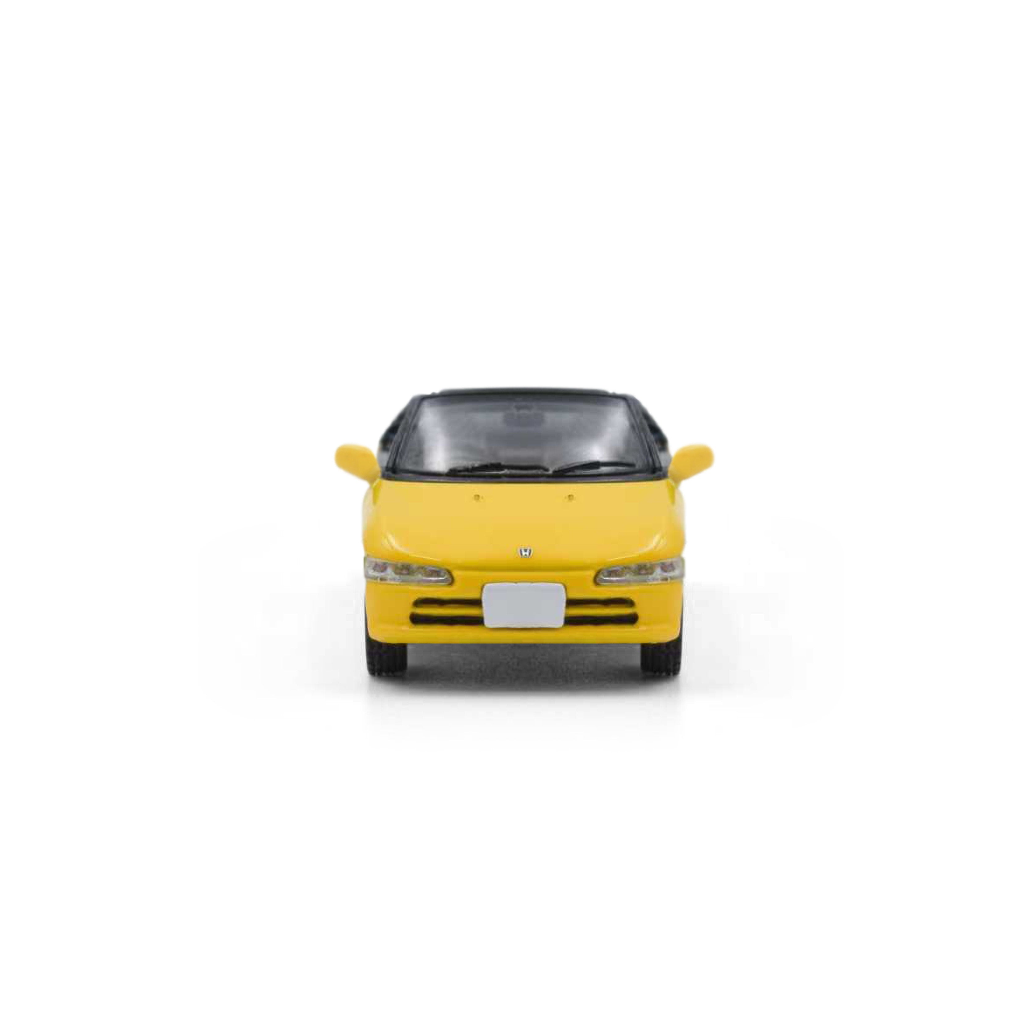 Model Model 1:64 Honda Beat Convertible 1991 Yellow – Horizon Diecast