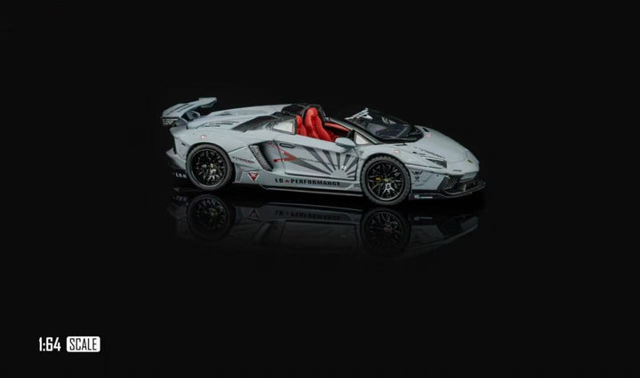 [Preorder] Rhino Model 1:64 Lamborghini LP720-4 Convertible LBWK Wide-body Grey