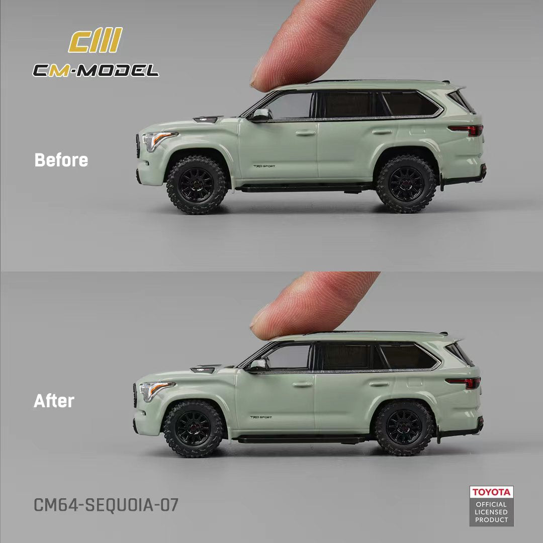 [Preorder] CM Model 1:64 Toyota Sequoia Cyan CM64-Sequoia-07