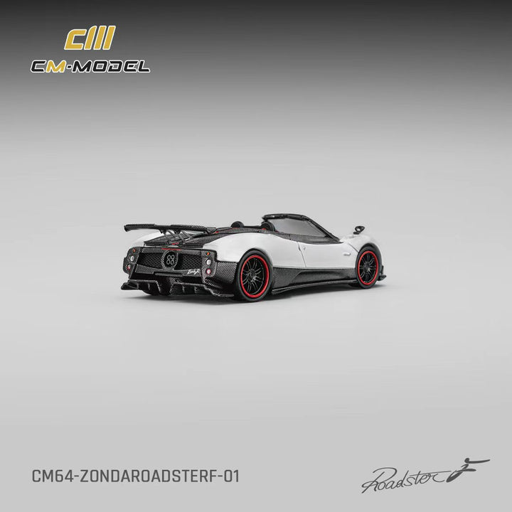 [Preorder] CM Model 1:64 Pagani Zonda F Roadster Pearl White CM64-Zonda RoadsterF-01