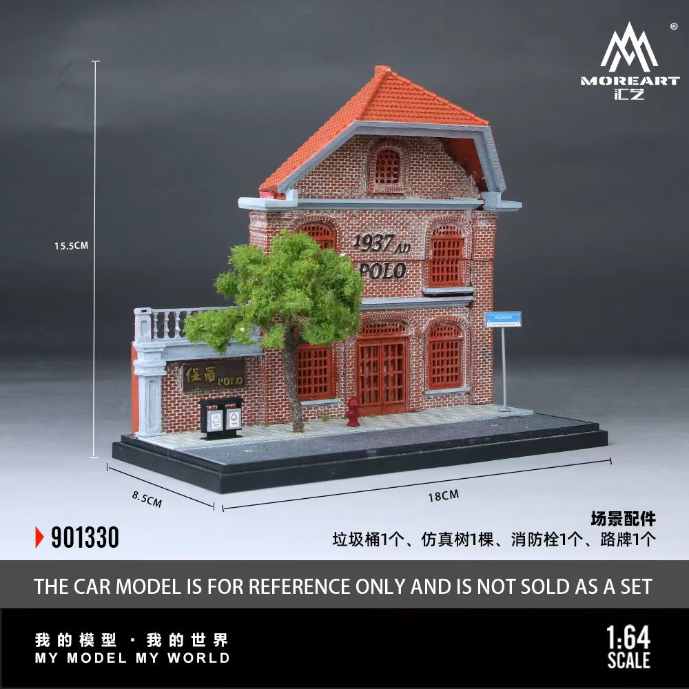 [Preorder] MoreArt 1:64 RETRO WESTERN-STYLE MANSIONS OF SHANGHAI MO901330