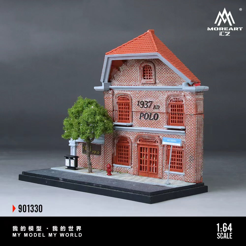 [Preorder] MoreArt 1:64 RETRO WESTERN-STYLE MANSIONS OF SHANGHAI MO901330