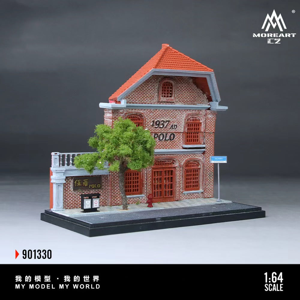 [Preorder] MoreArt 1:64 RETRO WESTERN-STYLE MANSIONS OF SHANGHAI MO901330