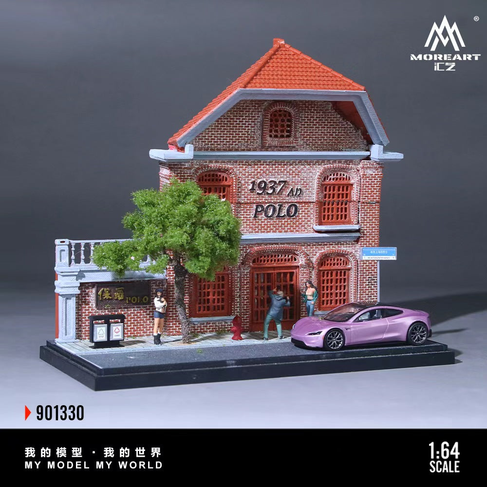 [Preorder] MoreArt 1:64 RETRO WESTERN-STYLE MANSIONS OF SHANGHAI MO901330