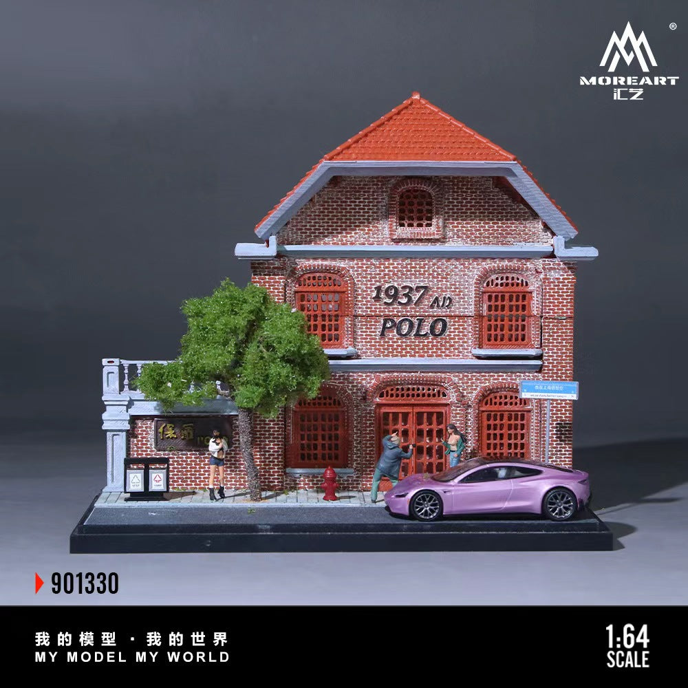 [Preorder] MoreArt 1:64 RETRO WESTERN-STYLE MANSIONS OF SHANGHAI MO901330