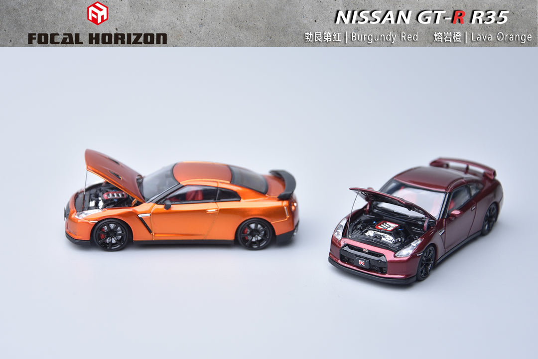 Focal R35 Focal Horizon 1:64 Nissan GT-R R35 (2 Colours) – Horizon Diecast