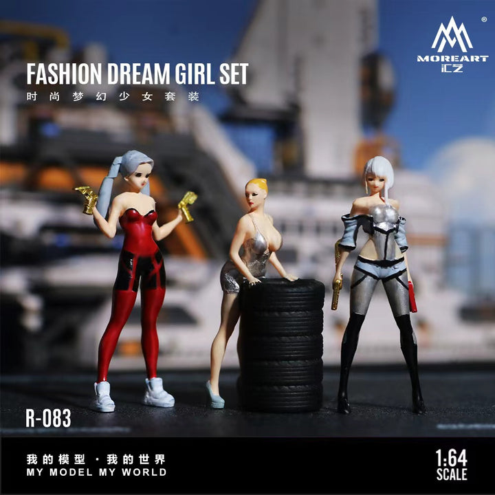 [Preorder] MoreArt 1:64 FASHION DREAM GIRL SET MO223083