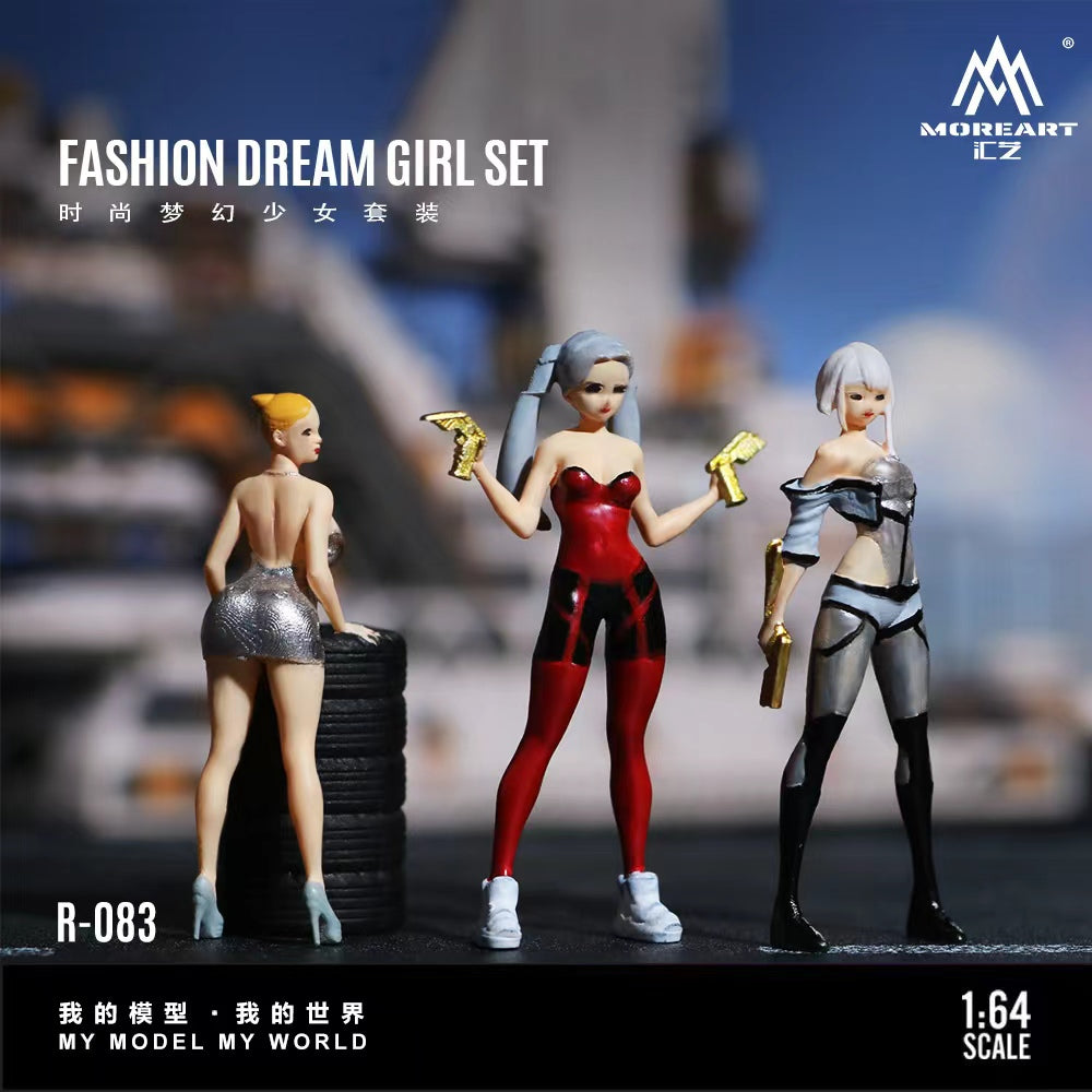[Preorder] MoreArt 1:64 FASHION DREAM GIRL SET MO223083