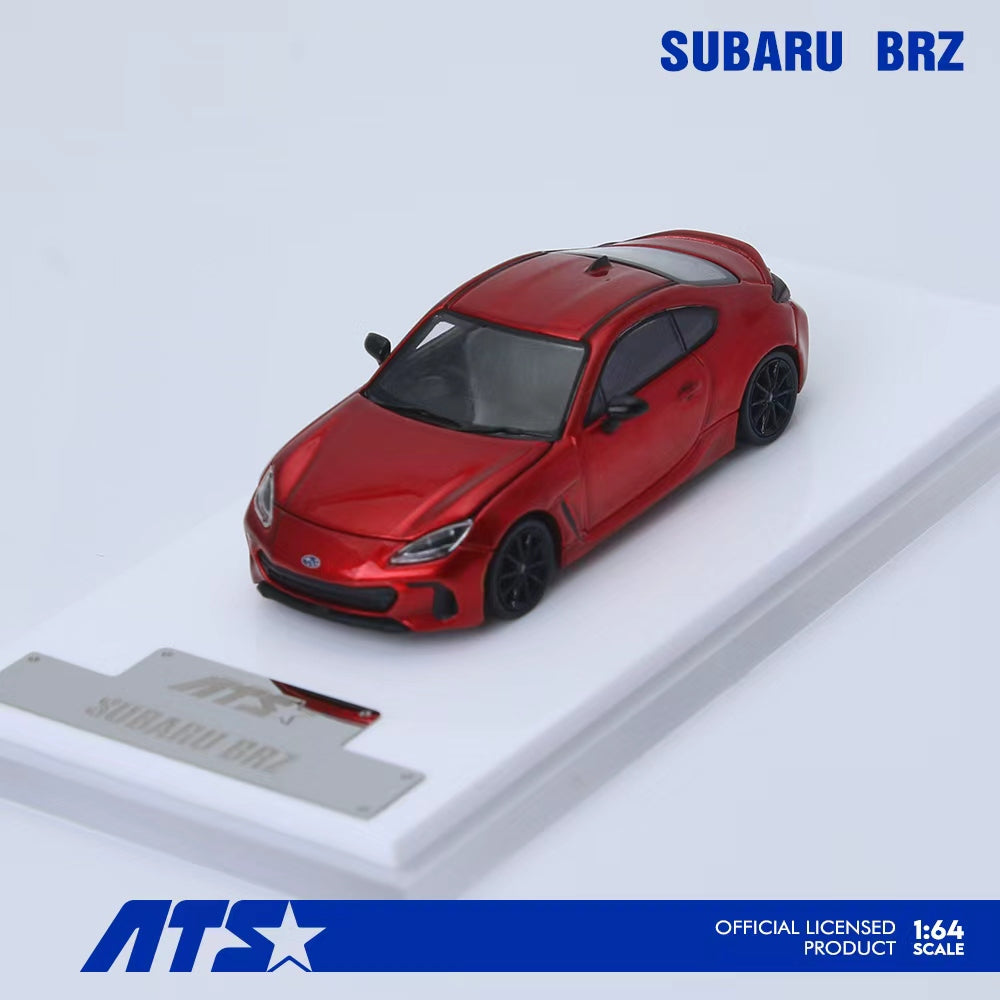 [Preorder] ATS Model 1:64 Subaru BRZ Red ATS880403