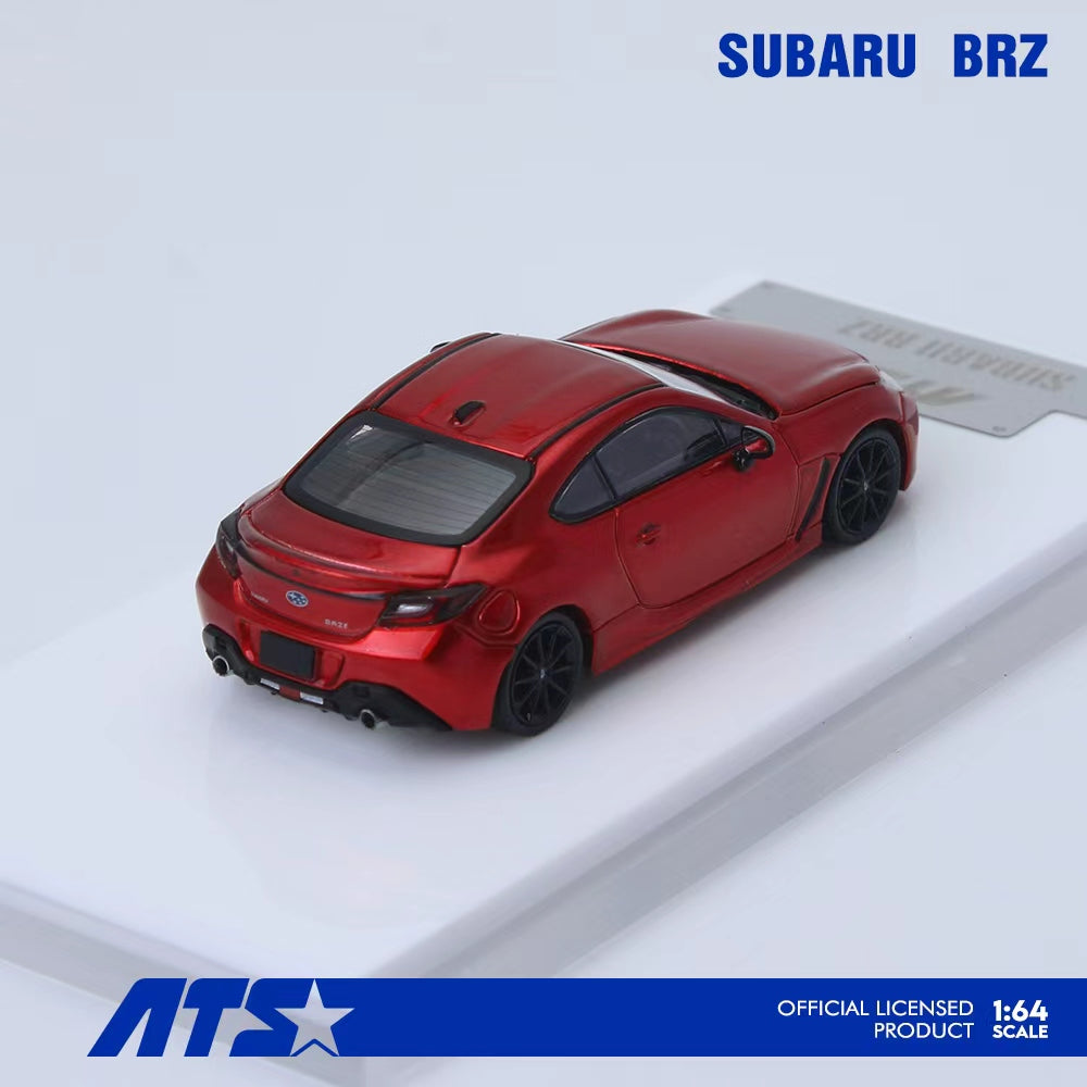 [Preorder] ATS Model 1:64 Subaru BRZ Red ATS880403
