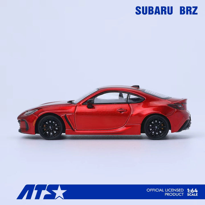 [Preorder] ATS Model 1:64 Subaru BRZ Red ATS880403