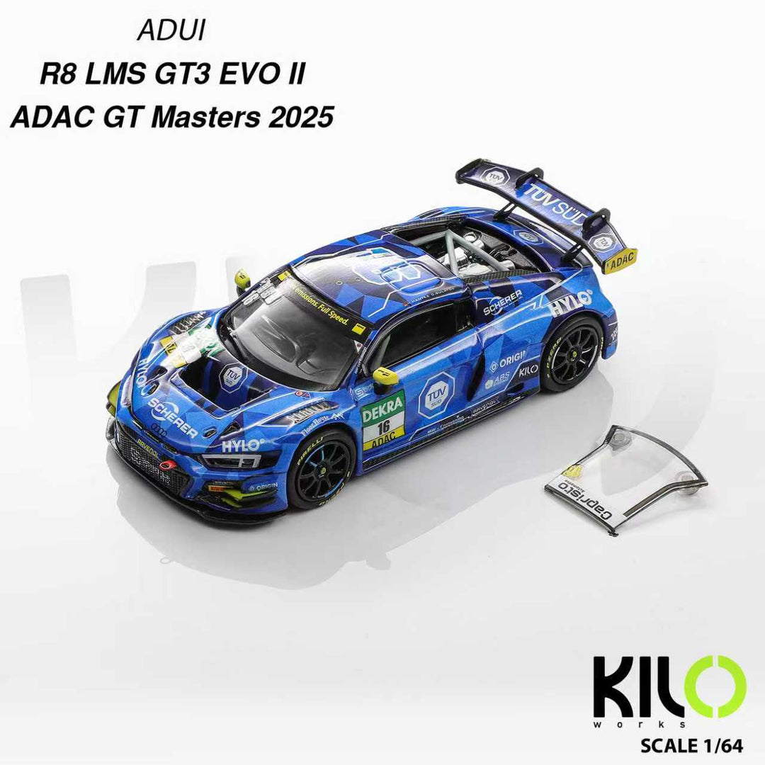 [Preorder] KILO works 1:64 Audi R8 LMS GT3 EVO ll (2 Versions) KLW0036-1/KLW0036-2