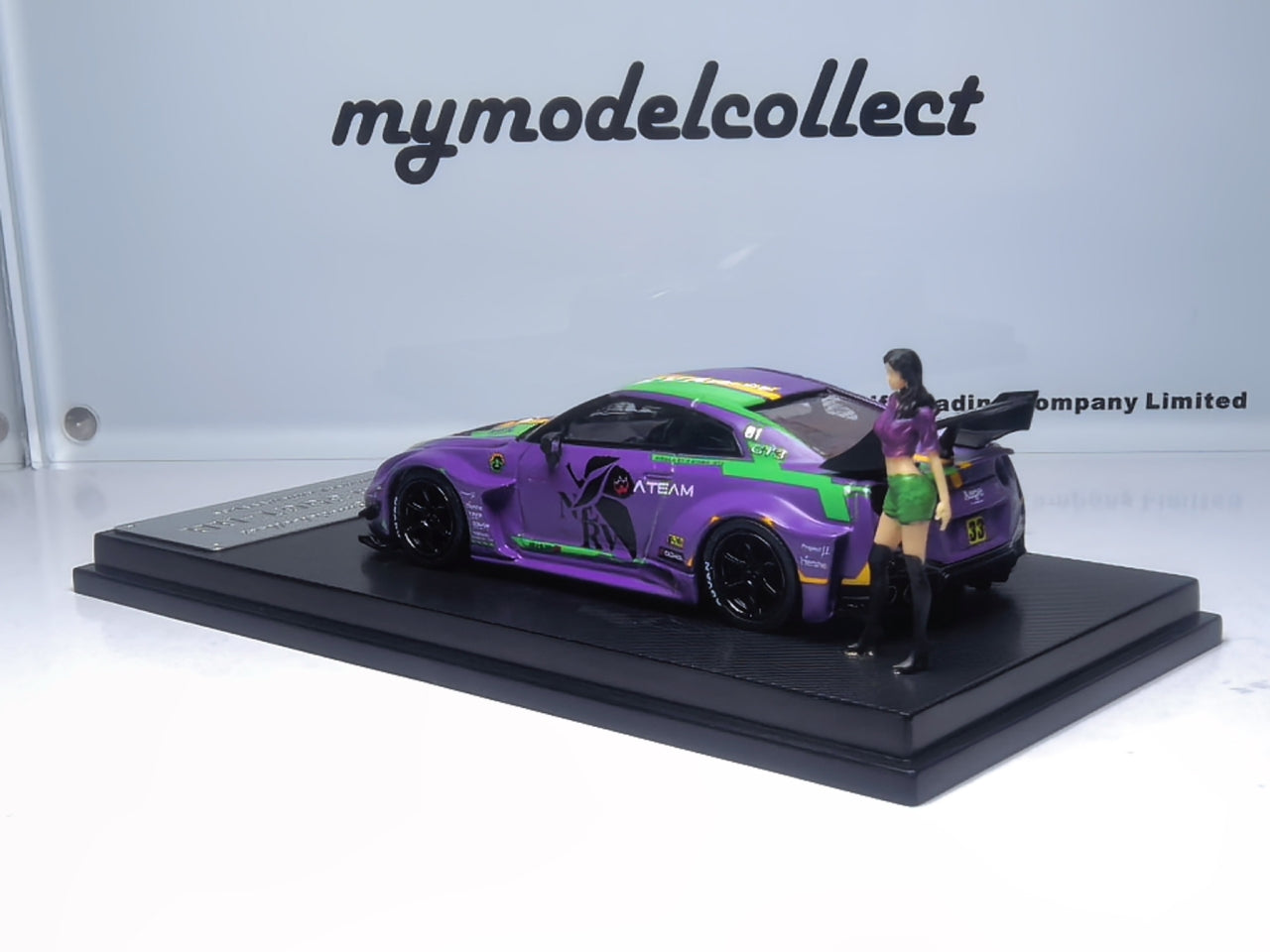 Preorder] Model Collect 1:64 Nissan GTR GT EVA Unit 01 Hatsune