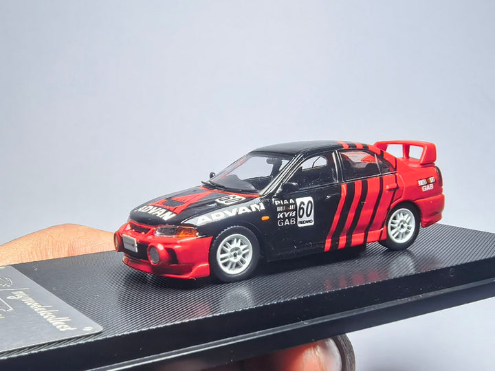 [Preorder] Model Collect 1:64 1996 Mitsubishi Lancer Evolution-IV EVO4 Advan Livery MC640018C