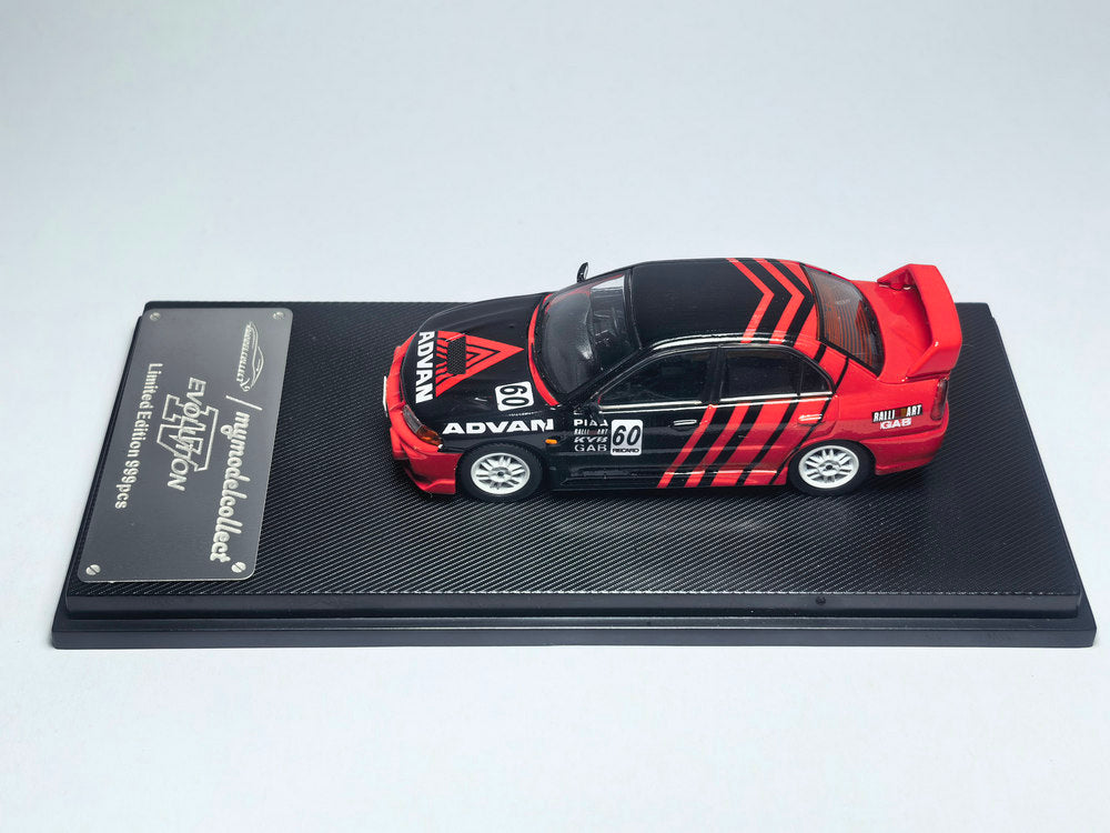 [Preorder] Model Collect 1:64 1996 Mitsubishi Lancer Evolution-IV EVO4 Advan Livery MC640018C