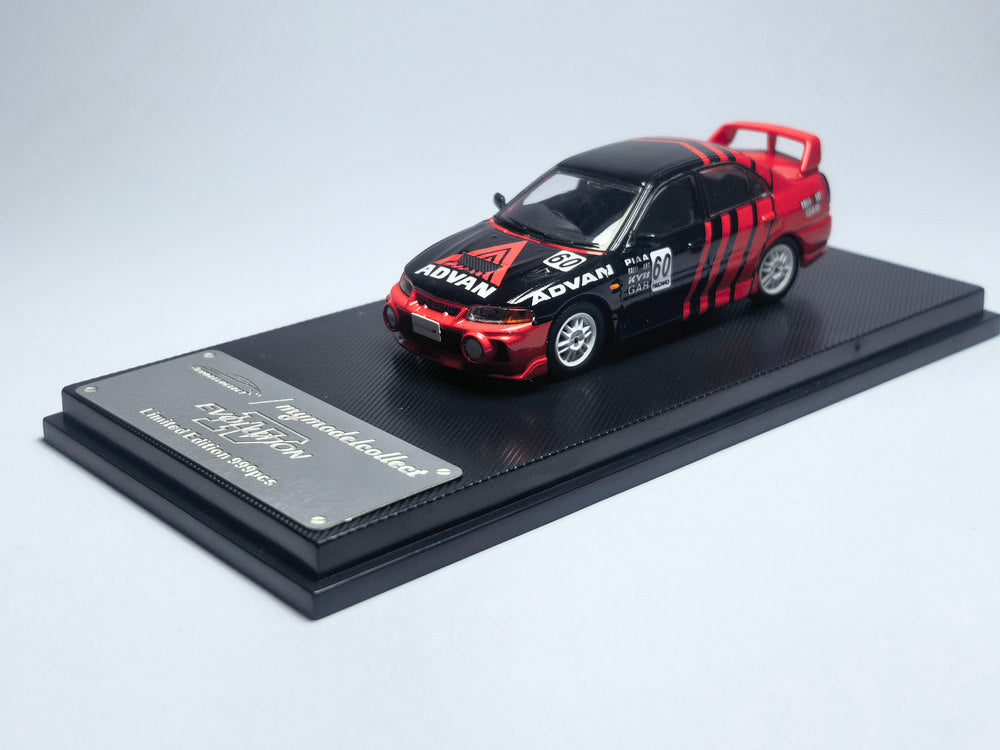 [Preorder] Model Collect 1:64 1996 Mitsubishi Lancer Evolution-IV EVO4 Advan Livery MC640018C