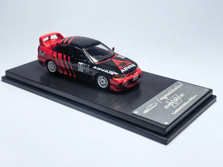[Preorder] Model Collect 1:64 1996 Mitsubishi Lancer Evolution-IV EVO4 Advan Livery MC640018C