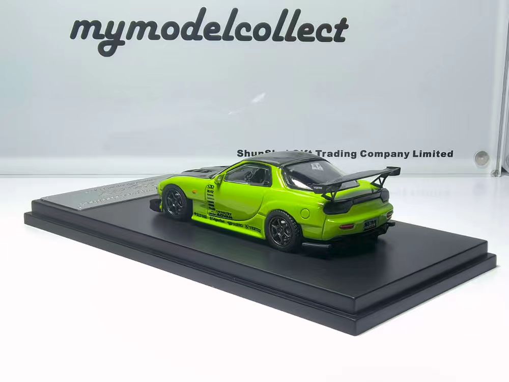 [Preorder] Model Collect 1:64 Mazda RX-7 Vertex Green Livery MC640012I
