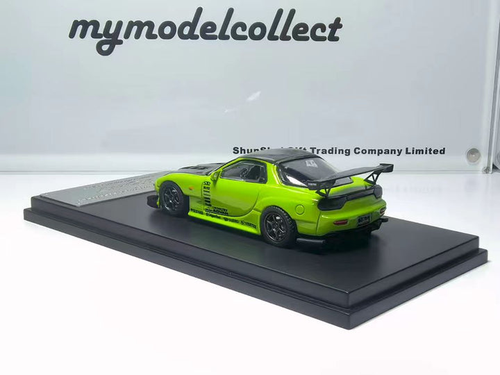 [Preorder] Model Collect 1:64 Mazda RX-7 Vertex Green Livery MC640012I