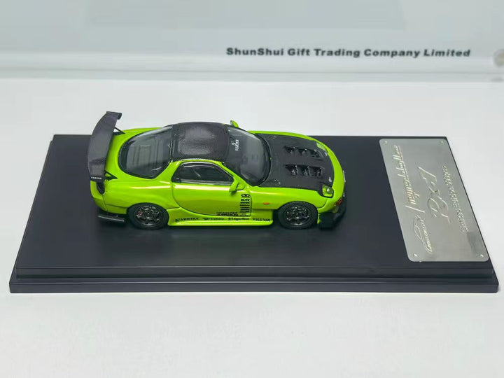 [Preorder] Model Collect 1:64 Mazda RX-7 Vertex Green Livery MC640012I