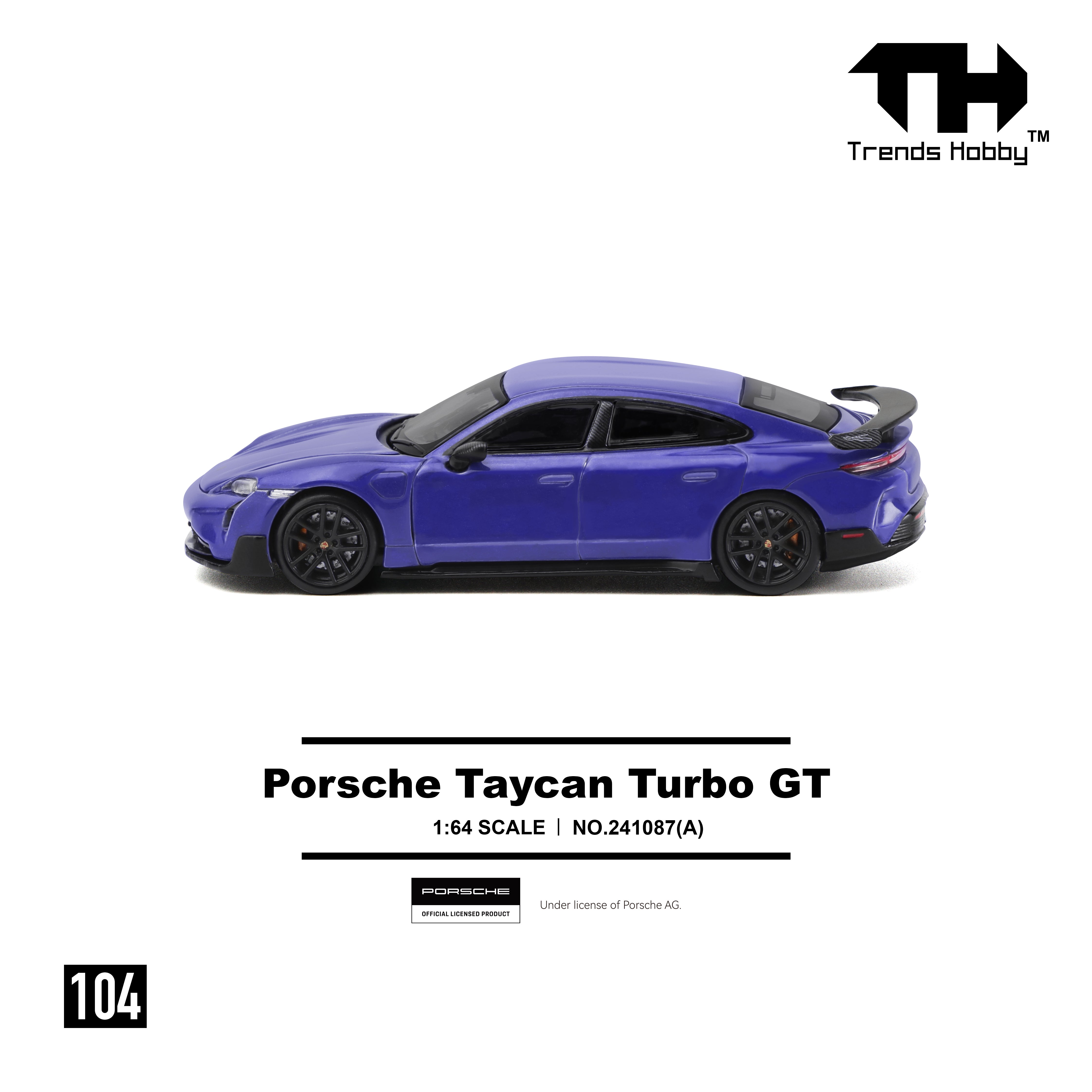 Preorder] Trends Hobby 1:64 Porsche Taycan Turbo GT (2 Colours