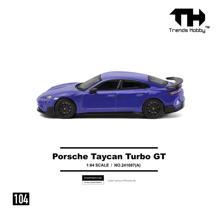 [Preorder] Trends Hobby 1:64 Porsche Taycan Turbo GT (2 Colours) 241087A/241087(C)