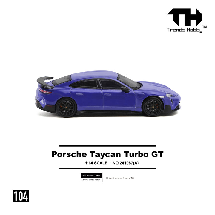 [Preorder] Trends Hobby 1:64 Porsche Taycan Turbo GT (2 Colours) 241087A/241087(C)