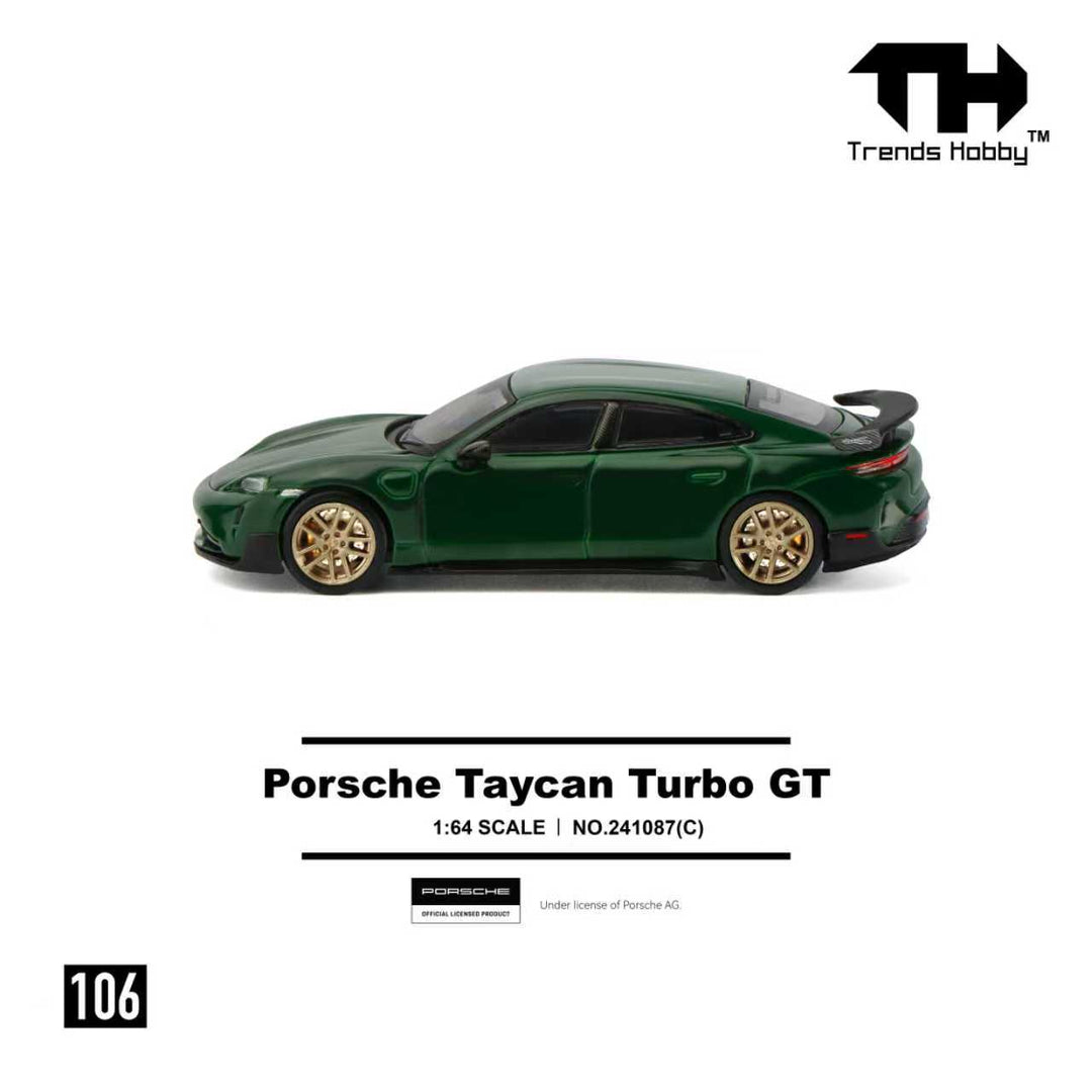 [Preorder] Trends Hobby 1:64 Porsche Taycan Turbo GT (2 Colours) 241087A/241087(C)