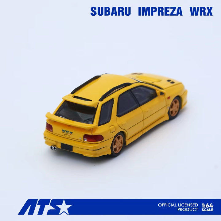 [Preorder] ATS Model 1:64 Subaru IMPREZA WRX Yellow ATS881506