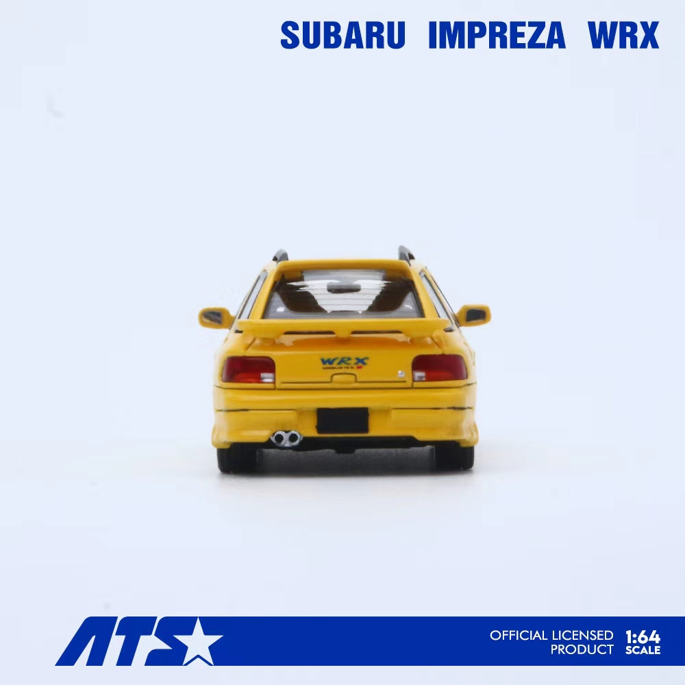 [Preorder] ATS Model 1:64 Subaru IMPREZA WRX Yellow ATS881506