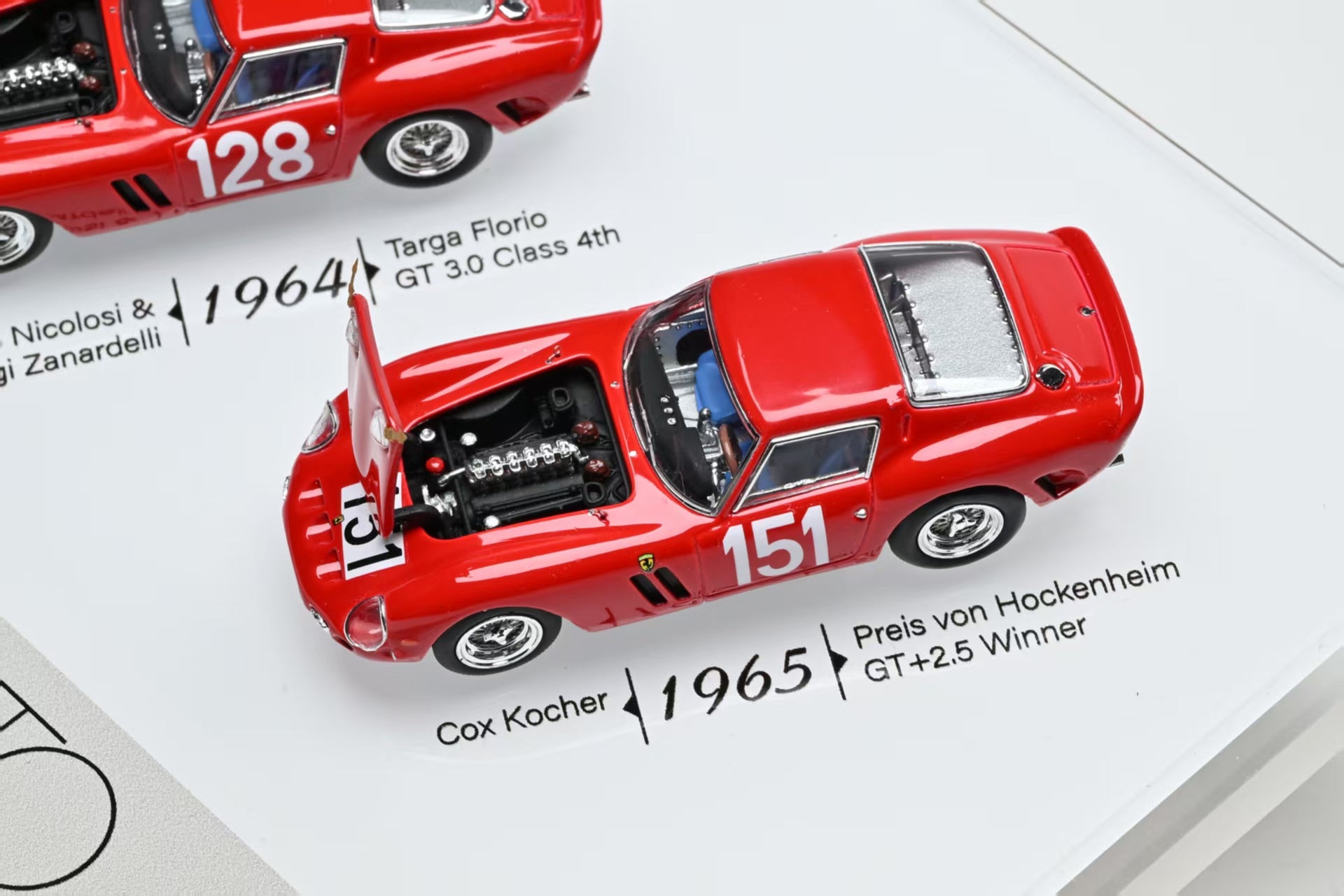 Preorder] Classic Lover CL 1:64 Ferrari 250GTO/3705GT Set