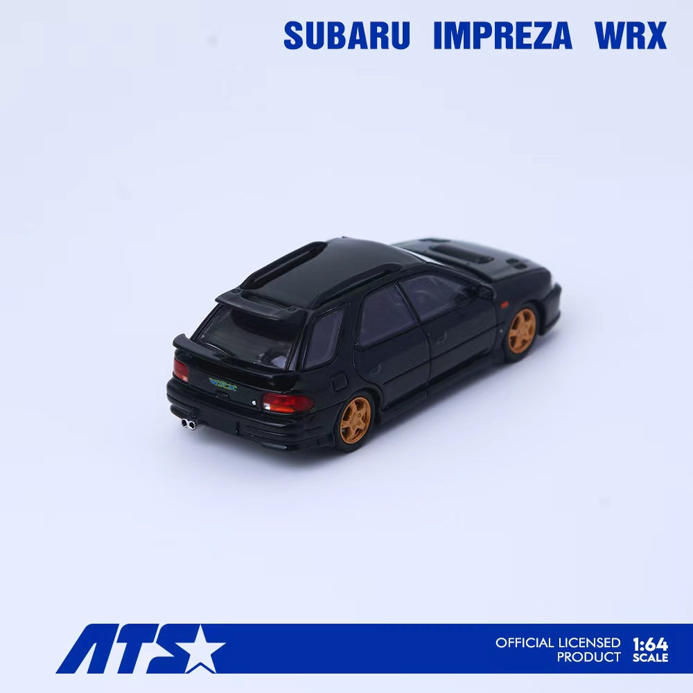 [Preorder] ATS Model 1:64 Subaru IMPREZA WRX Black ATS881505