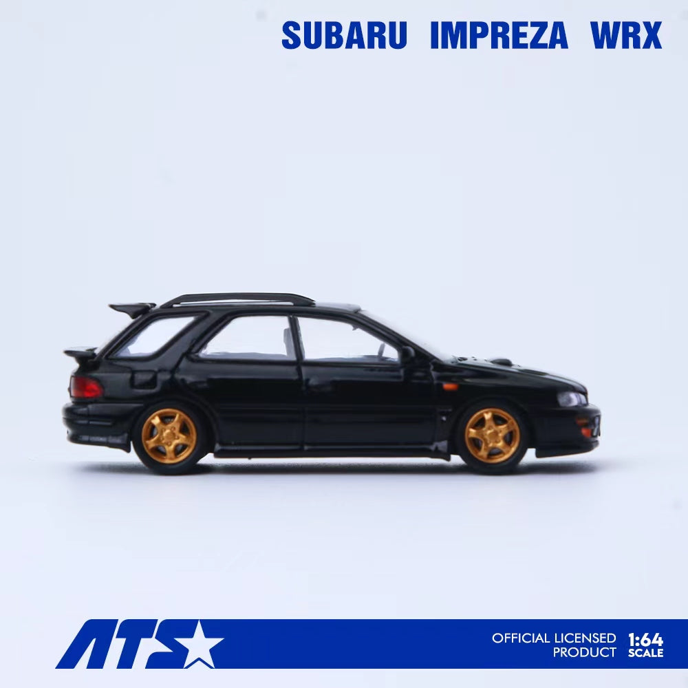 [Preorder] ATS Model 1:64 Subaru IMPREZA WRX Black ATS881505