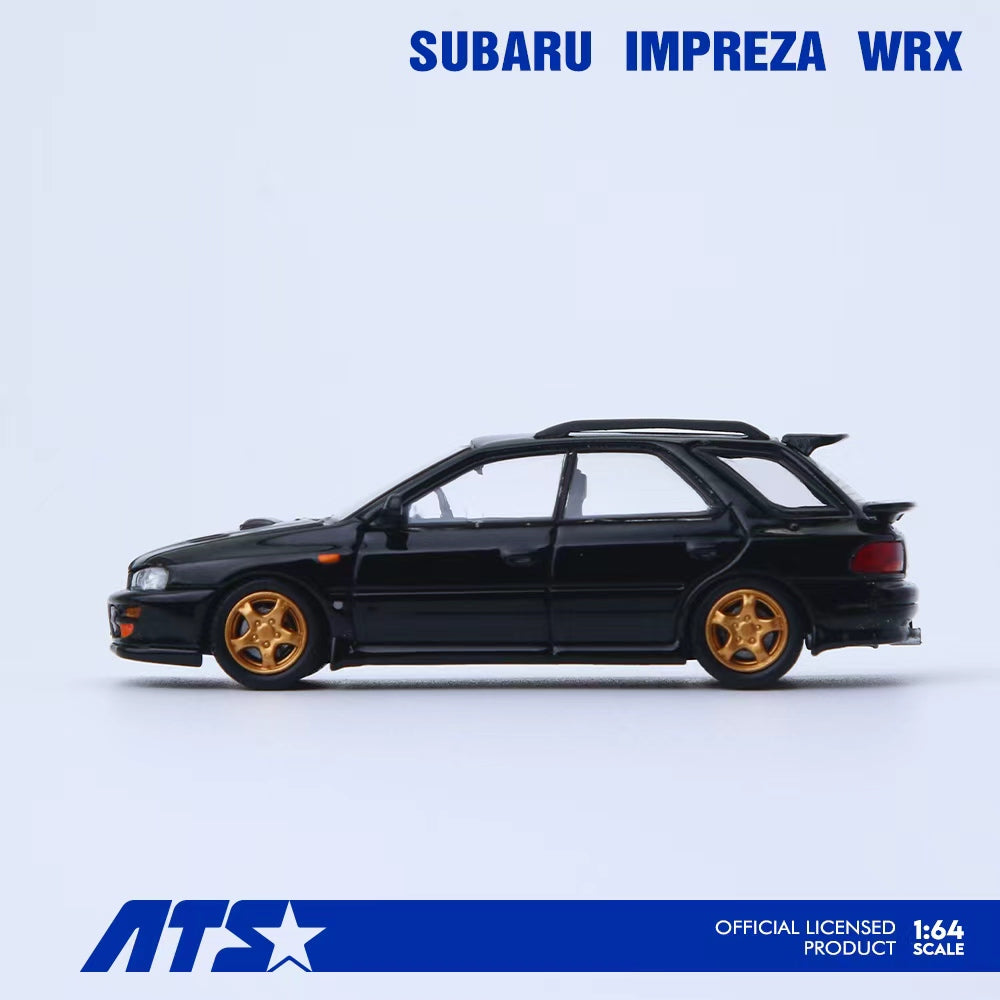 [Preorder] ATS Model 1:64 Subaru IMPREZA WRX Black ATS881505