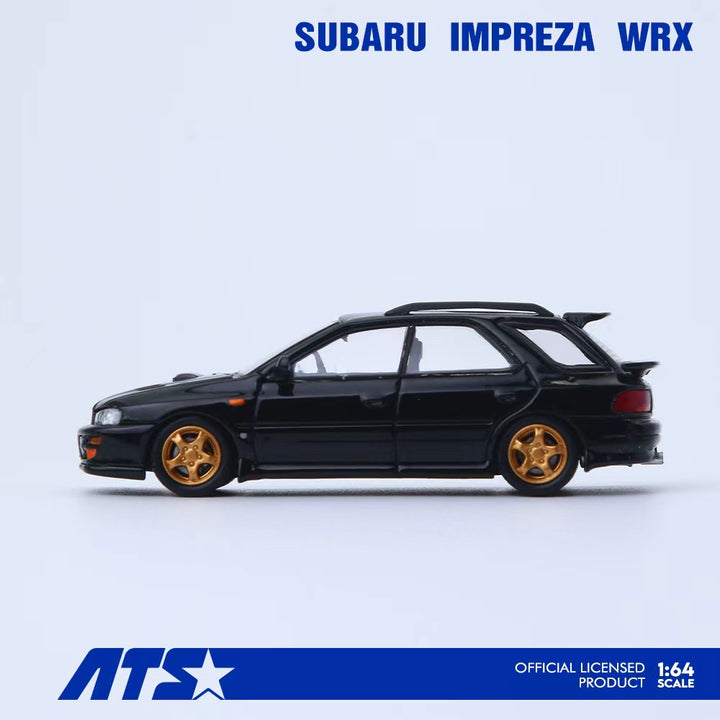 [Preorder] ATS Model 1:64 Subaru IMPREZA WRX Black ATS881505