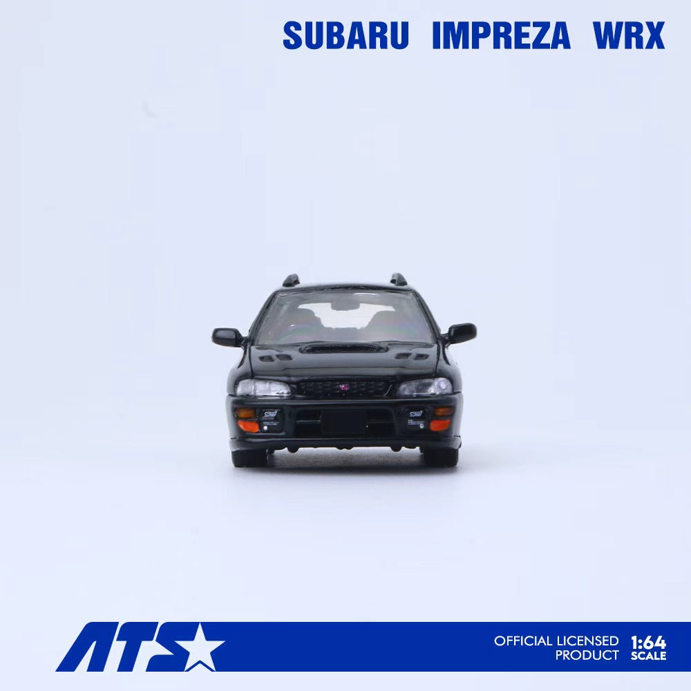 [Preorder] ATS Model 1:64 Subaru IMPREZA WRX Black ATS881505