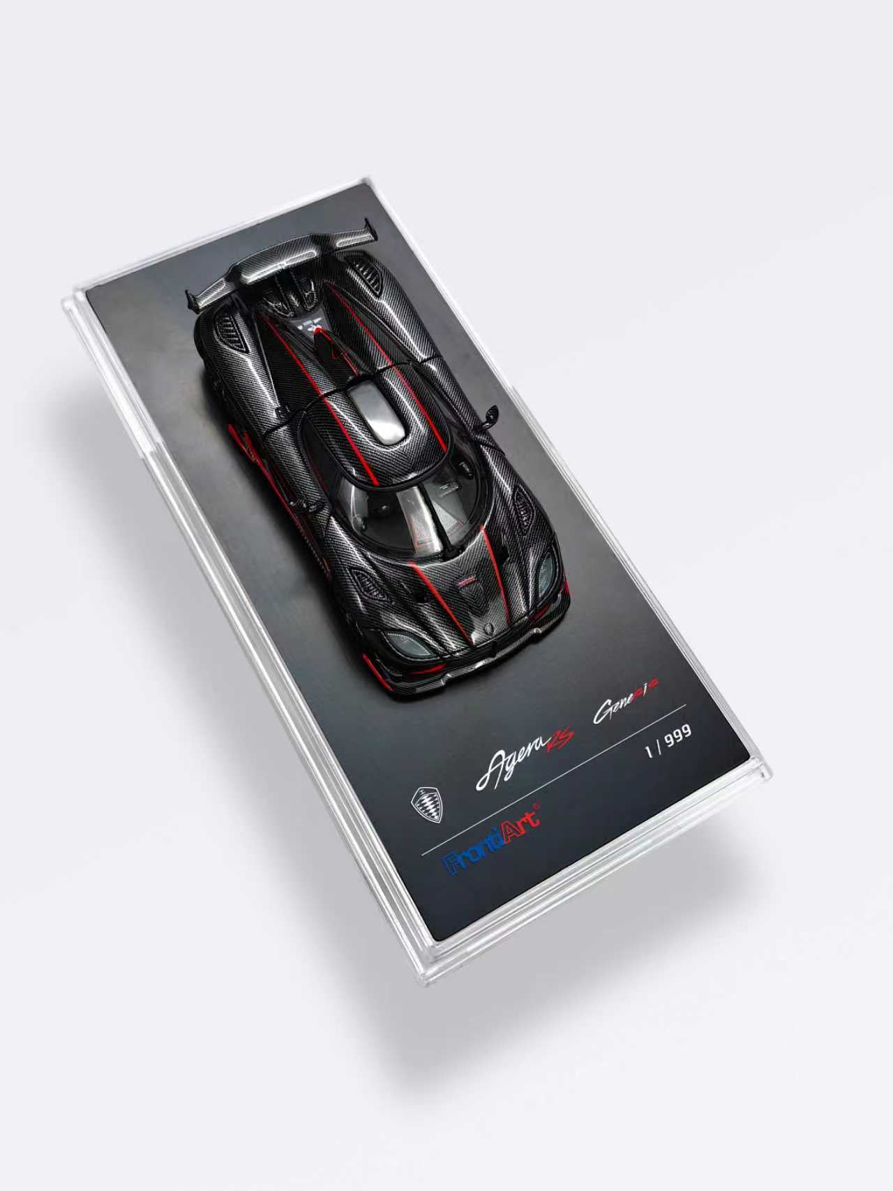 Preorder] Frontiart 1:64 Koenigsegg Agera RS Carbon with Red